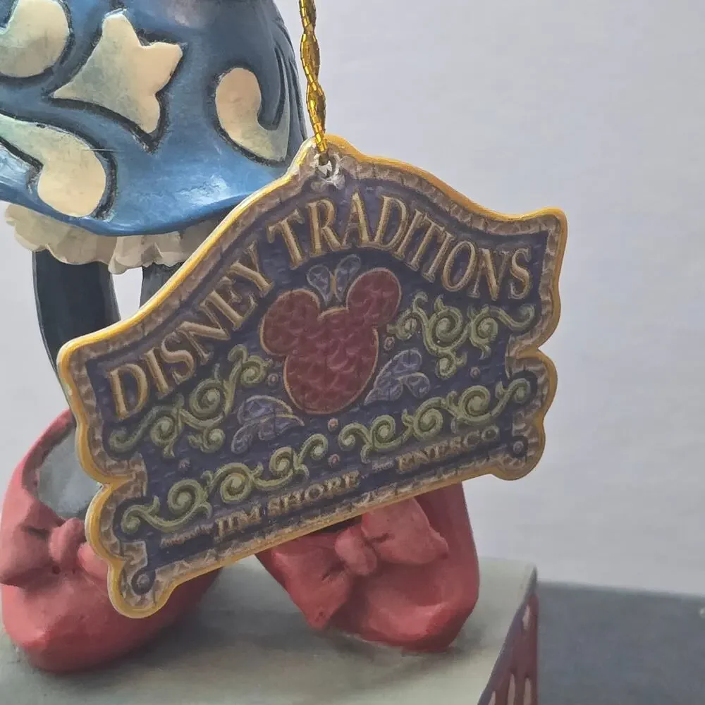 Jim Shore Disney Traditions Sweet Harmony Minnie Singer 4050388 Box Tag